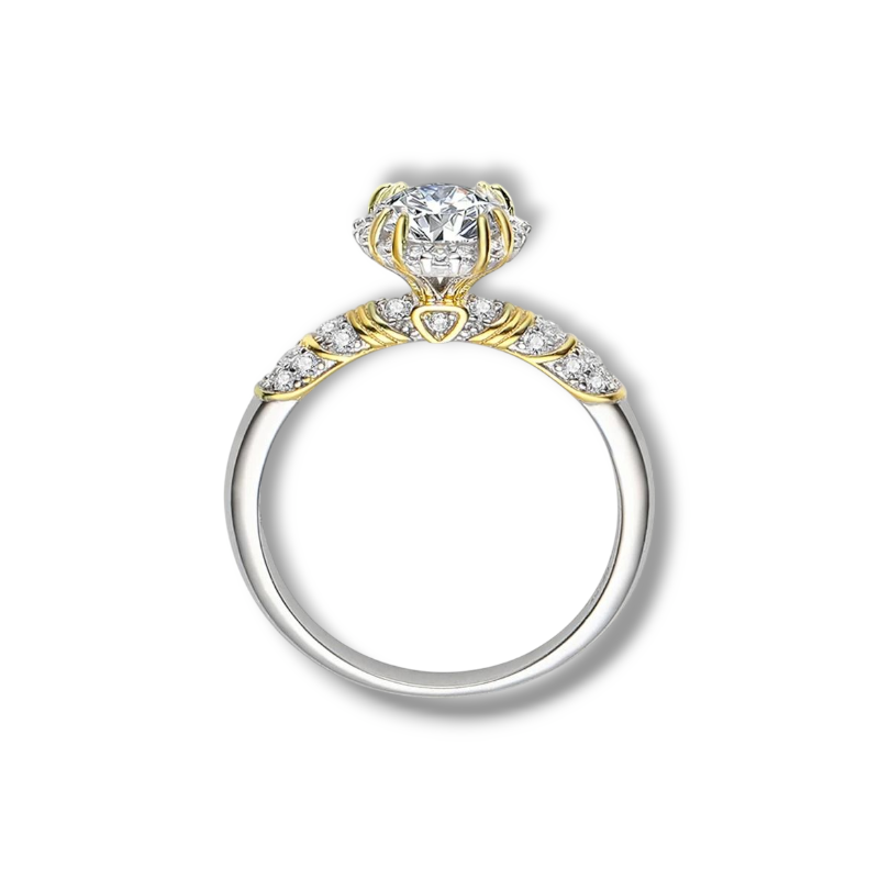 Regina Caeli Bague en Moissanite