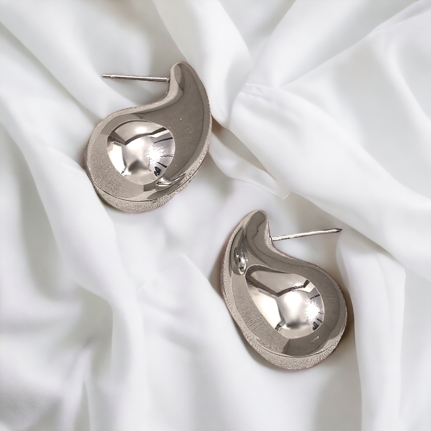 Sasha Boucle D'oreilles En Acier Chirurgical 316L Plaqué Or 18K
