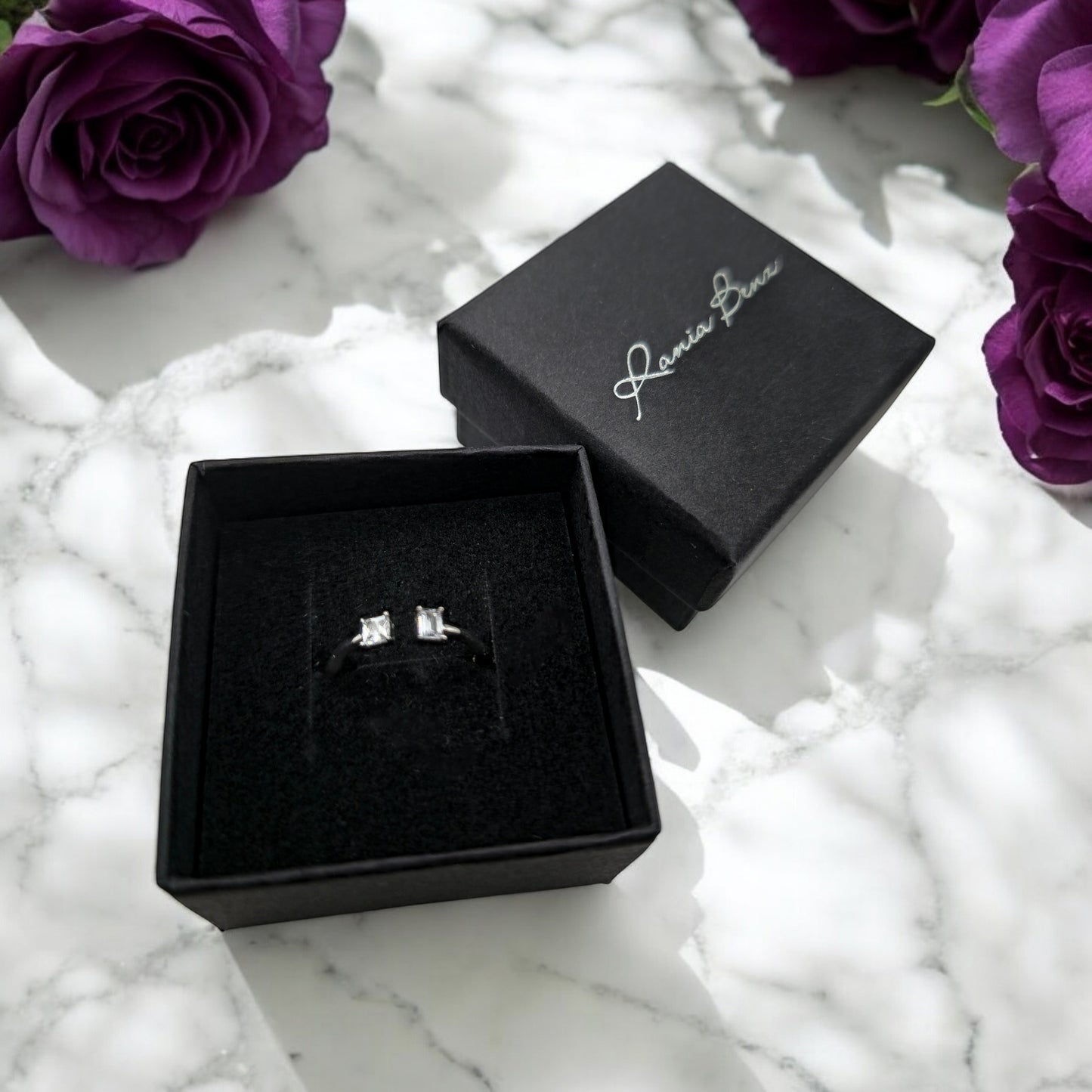 Glamour Asymétrique Bague