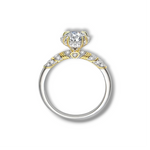 Regina Caeli Bague en Moissanite