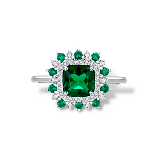 Eden Emerald Green Bague