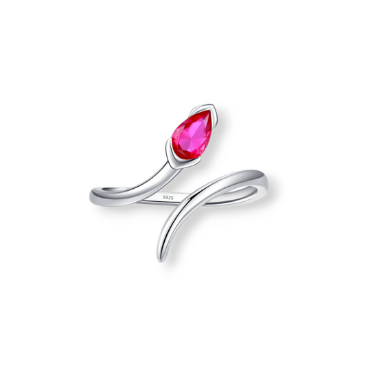 Ruby Bague Ajustable