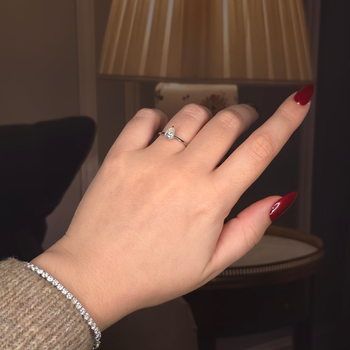 Jane - Moissanite Ring