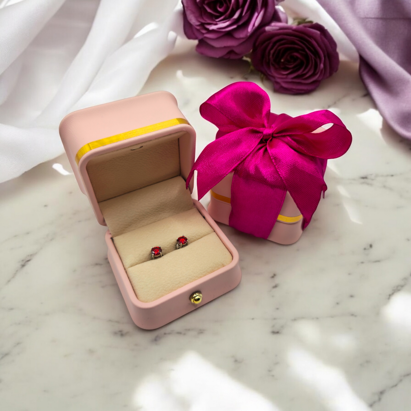 Divine Brilliance Clou D'Oreilles en Moissanite
