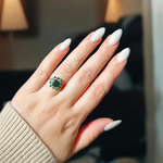 Eden Emerald Green Bague