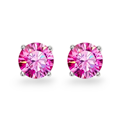 Divine Brilliance Clou D'Oreilles en Moissanite