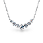 Eclipse of Love Collier en Moissanite