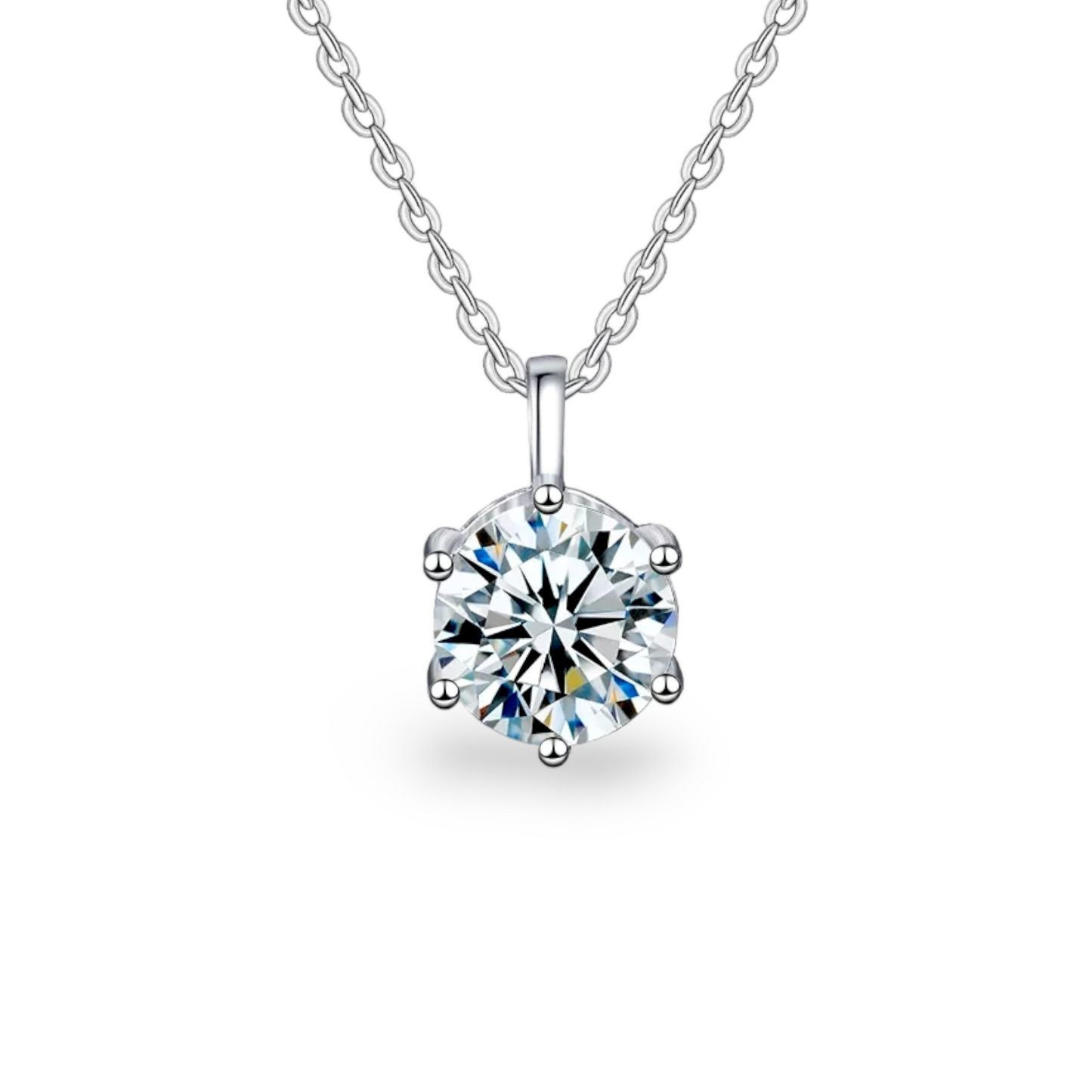 Lyra Collier en Moissanite