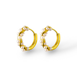 Boucles D'Oreilles Golden Twist 14K