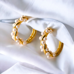 Boucles D'Oreilles Golden Twist 14K