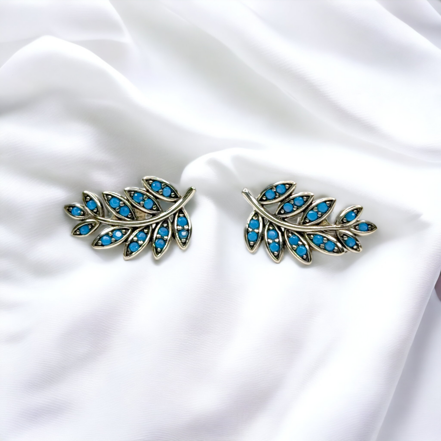 Vintage Turquoise Clous D'Oreilles